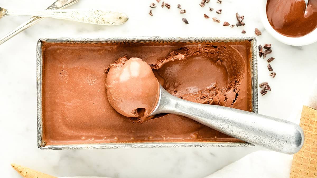 Paleo Chocolate Sea Salt Ice Cream: Delicious & Dairy-Free